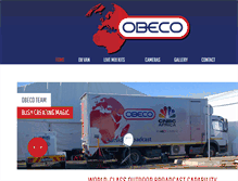 Tablet Screenshot of obeco.co.za