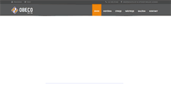 Desktop Screenshot of obeco.sk